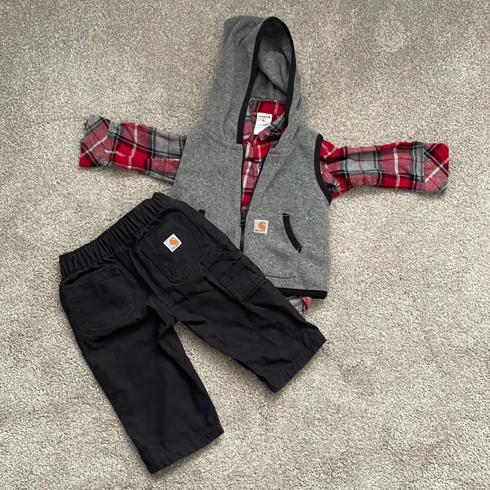 Carhartt 6 month old outfit
